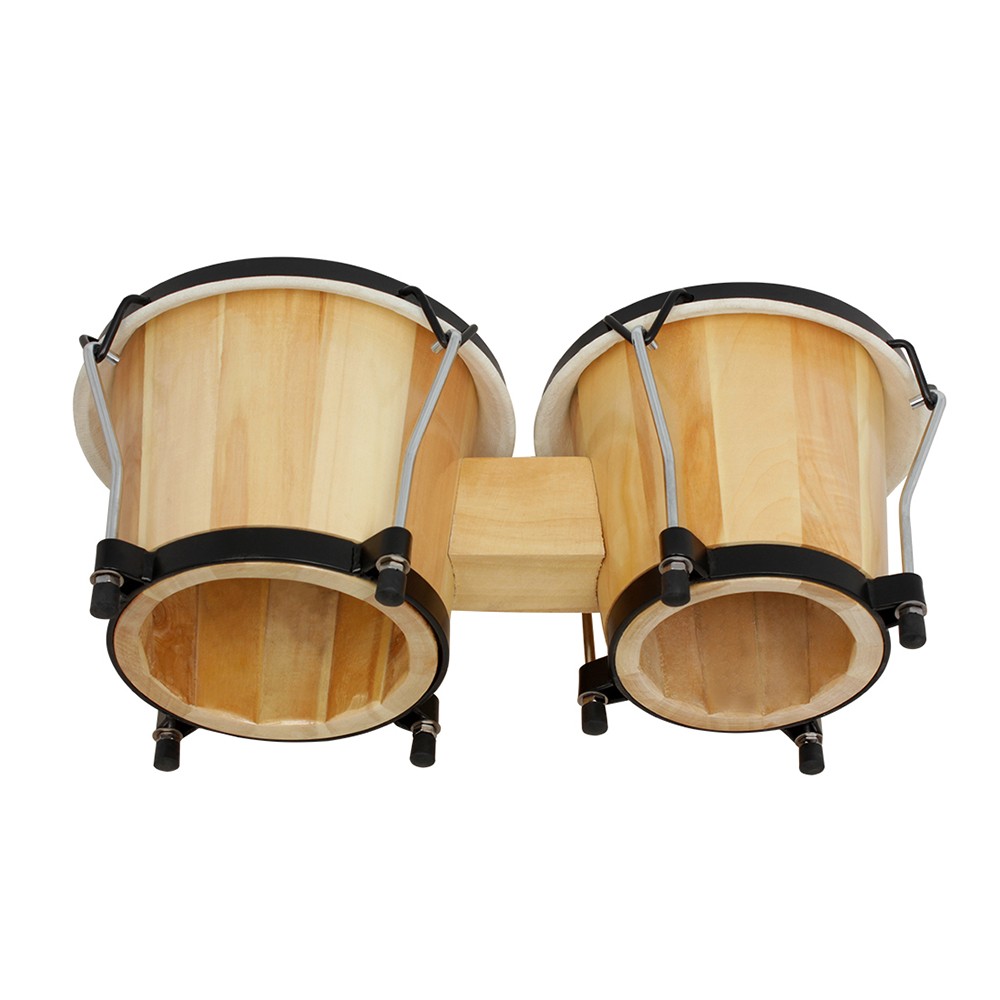 Bongo Drum Set - Set di Tamburi Bongo in Legno