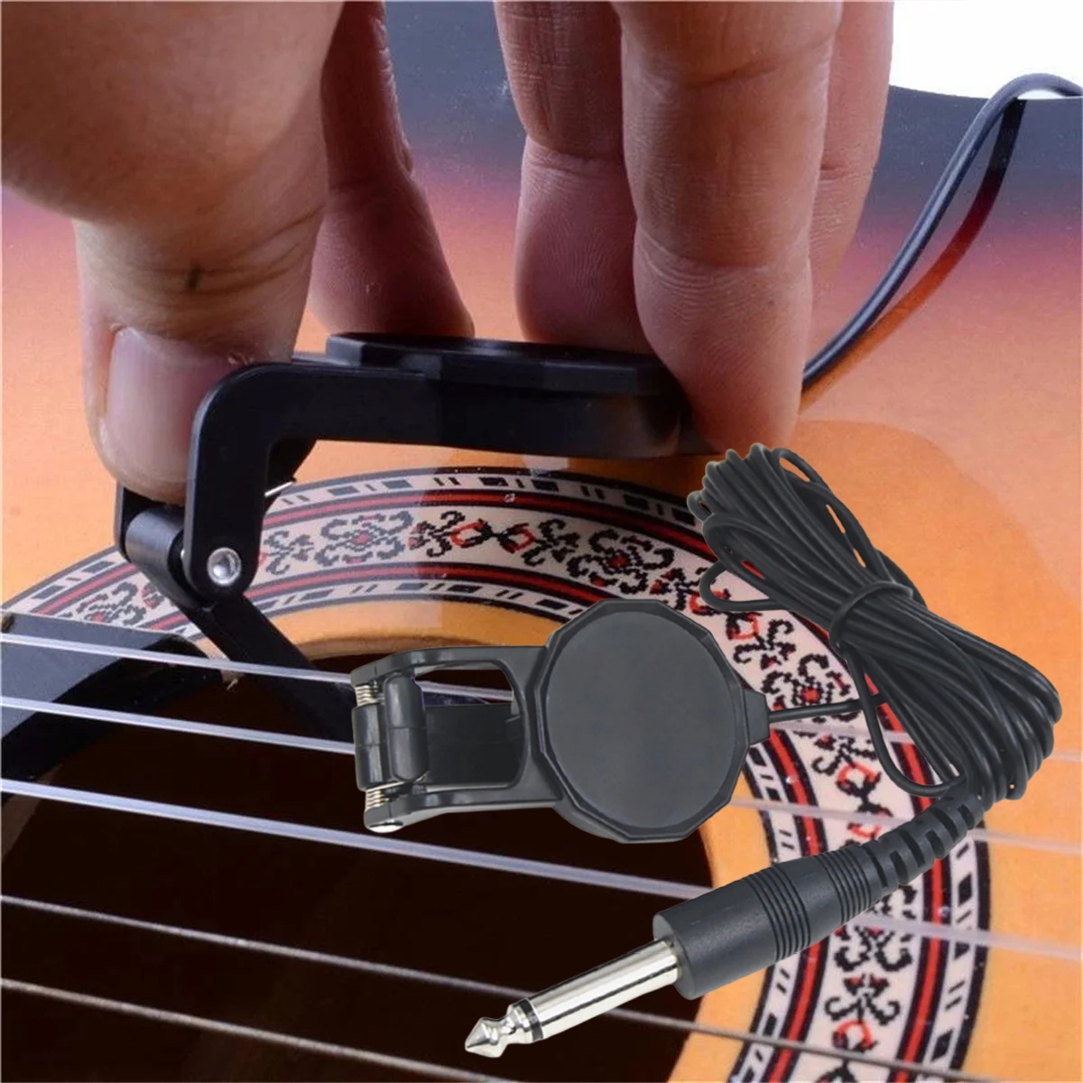 Musical Instruments Easy - Pickup con clip jack audio/trasduttore pickup