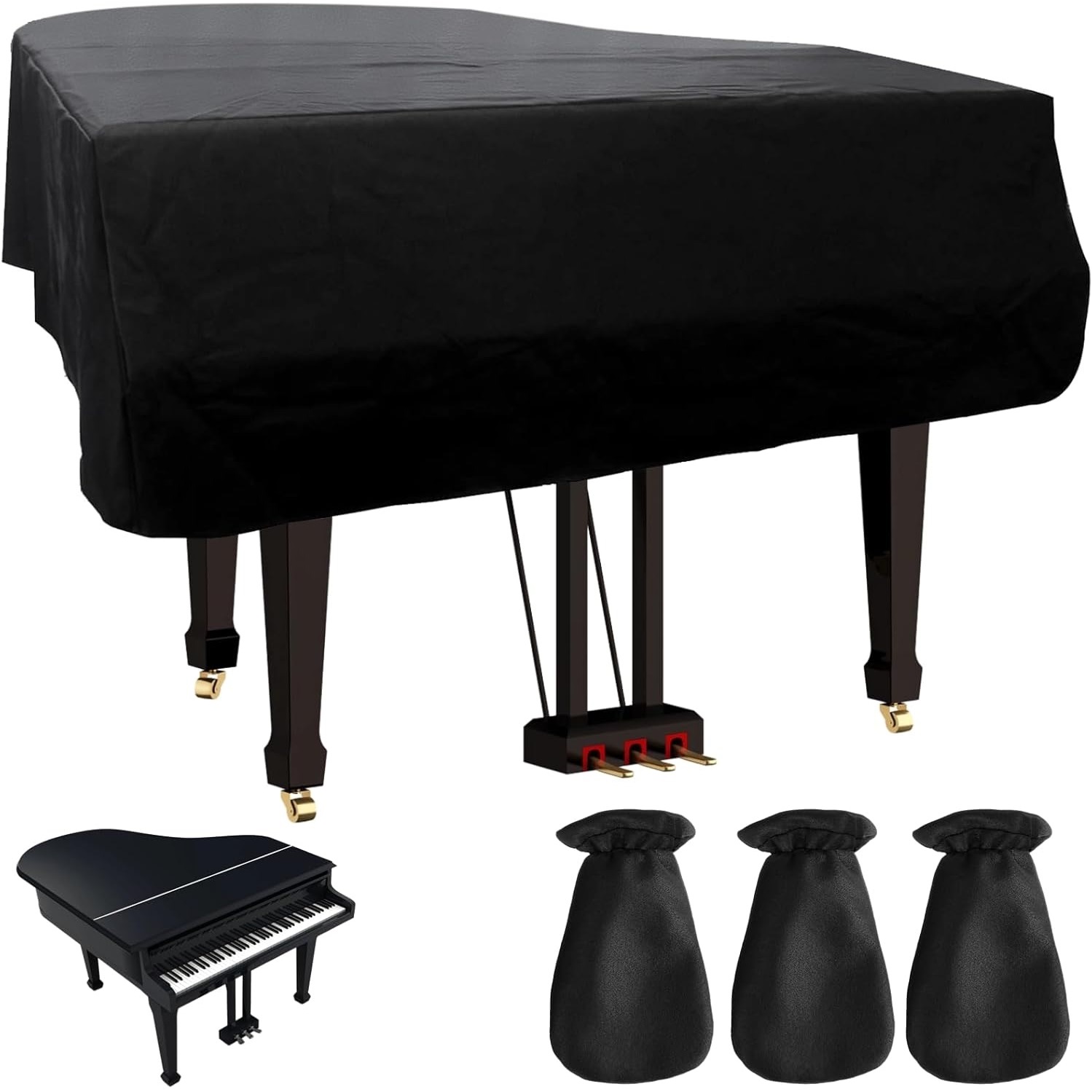 Musical Instrument Like Piano - Coperture per pianoforte Manicotti per pedali,