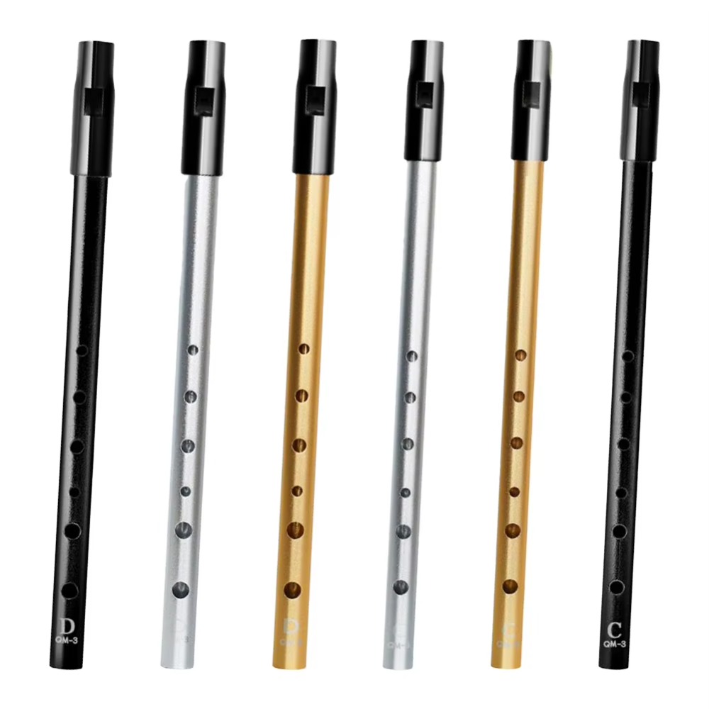 Tin Whistle Flute - Flauto Irlandese in tonalità C/D, 6