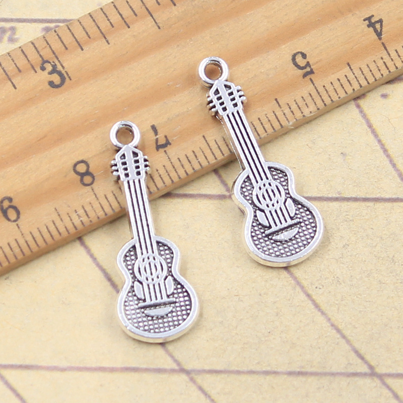 Musical Instrument Like Guitar - 20 pz Pendenti e Ciondoli Strumento