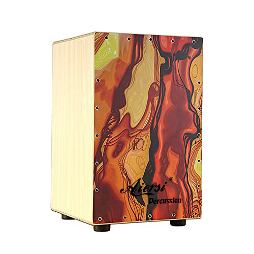 Musical Instrument For Beginners - Cajon in Legno Colorato, Strumento a