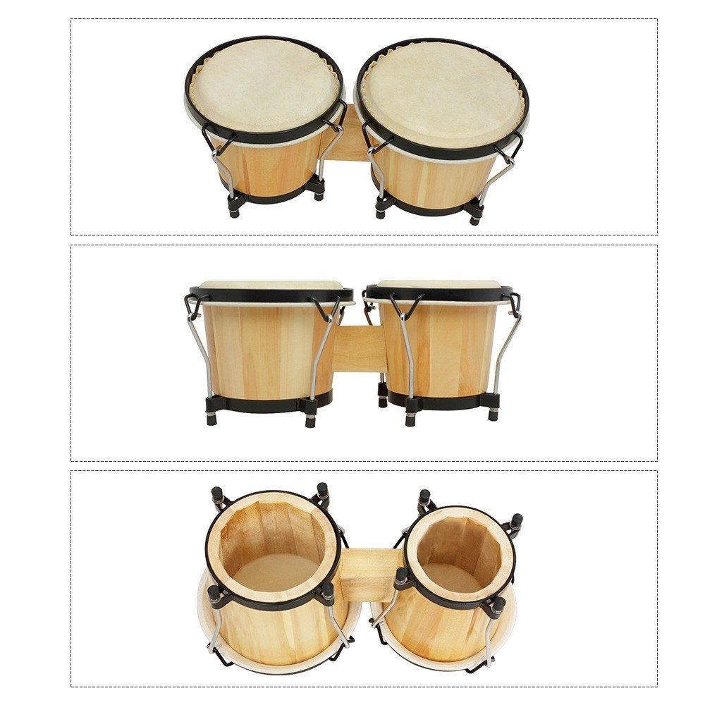 Set di Tamburi Bongo in Legno  - Bongo Drum Set recensione e prezzo