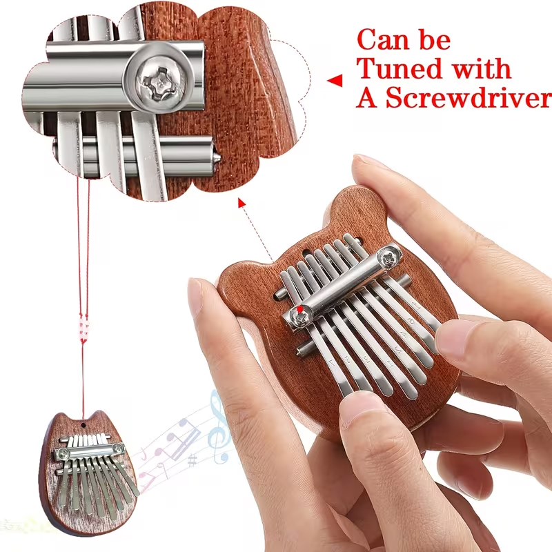 Mini Kalimba a 8 tasti (Pianof - Musical Instrument For Beginners recensione e prezzo