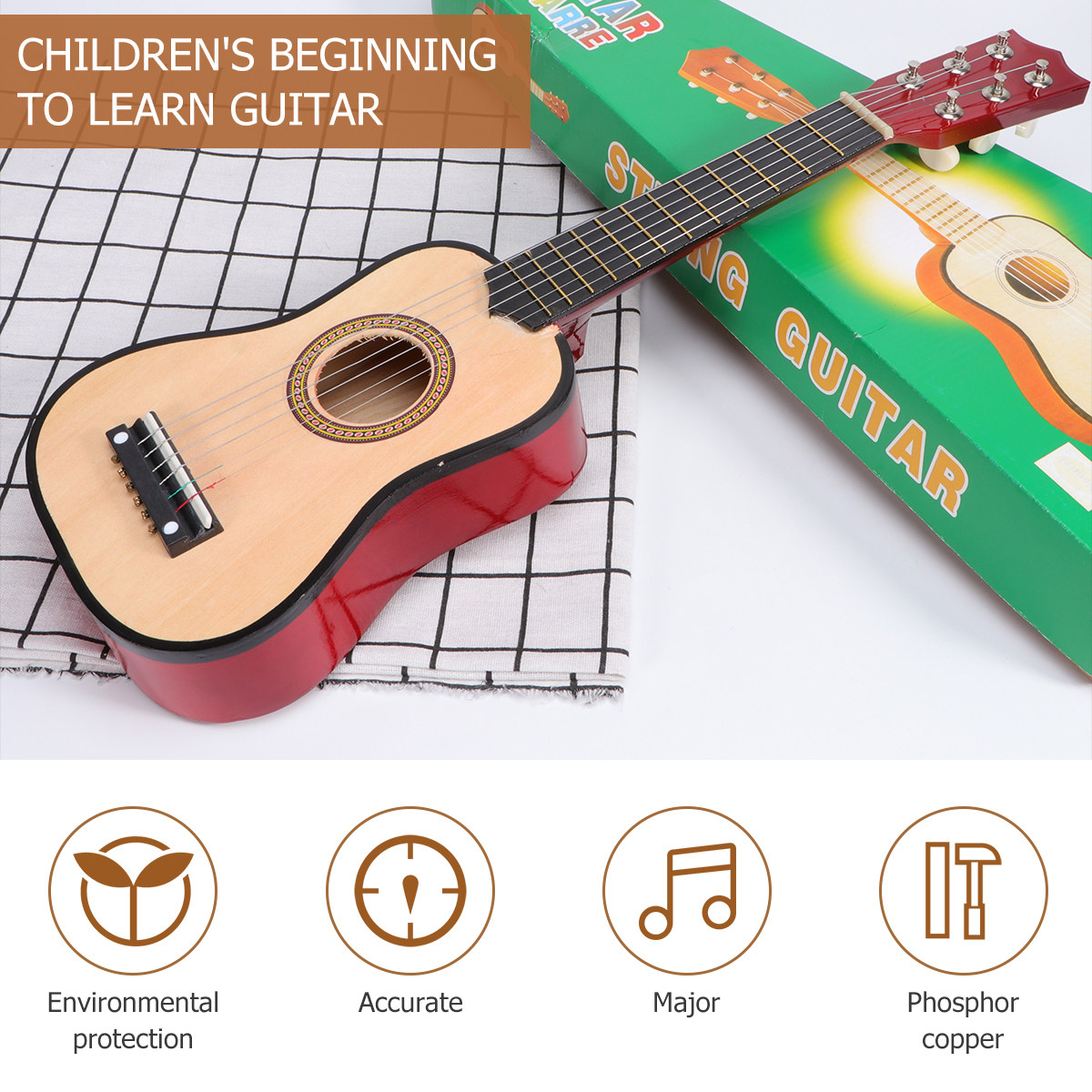 Chitarra Acustica per Bambini  - Musical Instrument For Beginners recensione e prezzo