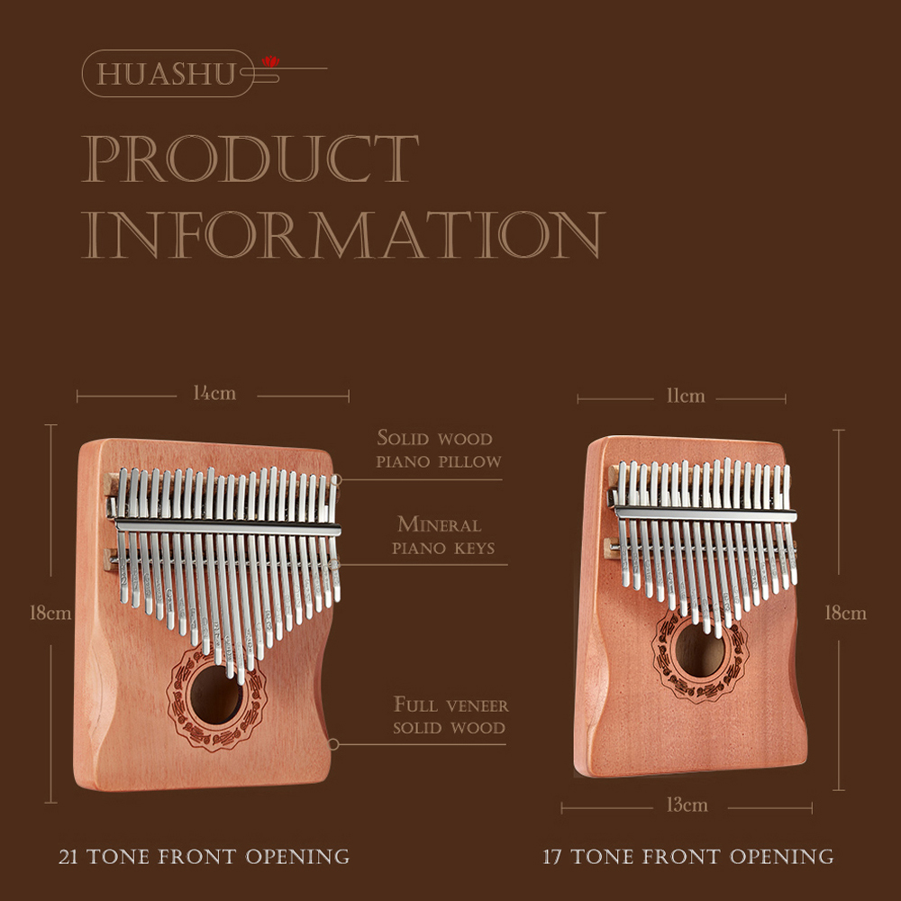 Hluru Kalimba a 17 tasti, pian - Musical Instrument For Beginners recensione e prezzo