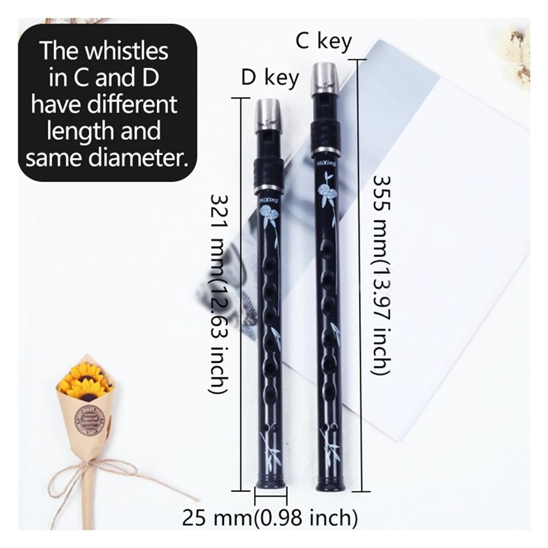 ABLB-6 Flauto Irlandese a 6 Fo - Tin Whistle Flute recensione e prezzo