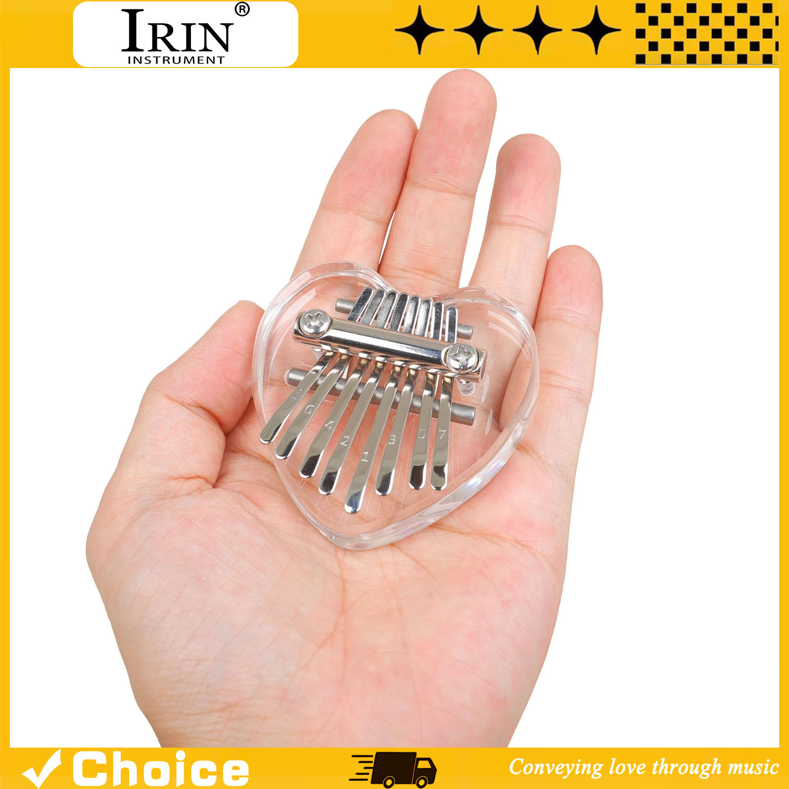 Kalimba a 8 Tasti, Mini Pianof - Musical Instrument For Beginners recensione e prezzo