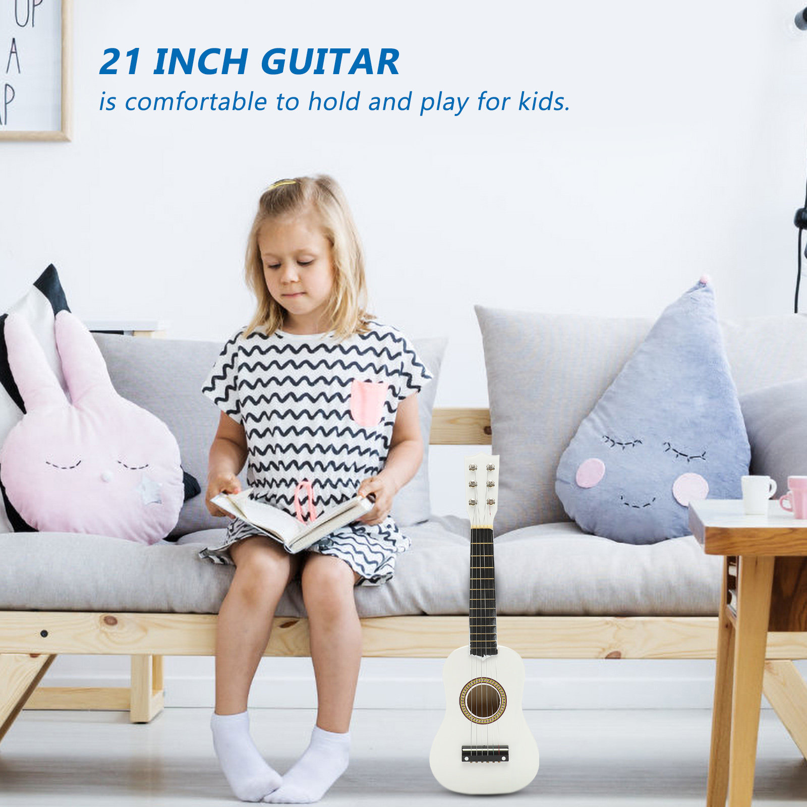 Chitarra Acustica da 21 Pollic - Musical Instrument For Beginners recensione e prezzo