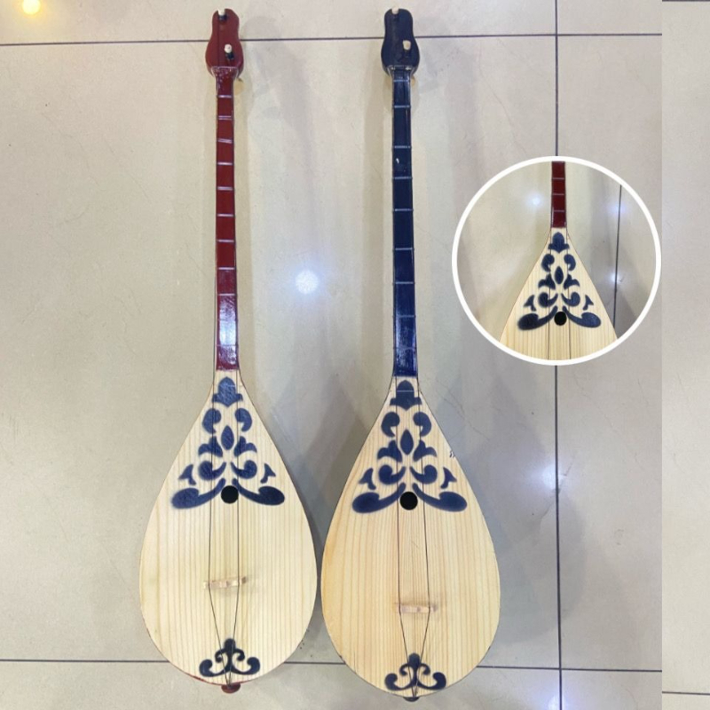 80CM Dombra 2 corde Kazak Kaza - Musical Instrument Harmonium recensione e prezzo