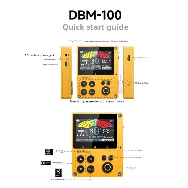 Metronomo Digitale Ricaricabil - Musical Instrument Dulcimer recensione e prezzo
