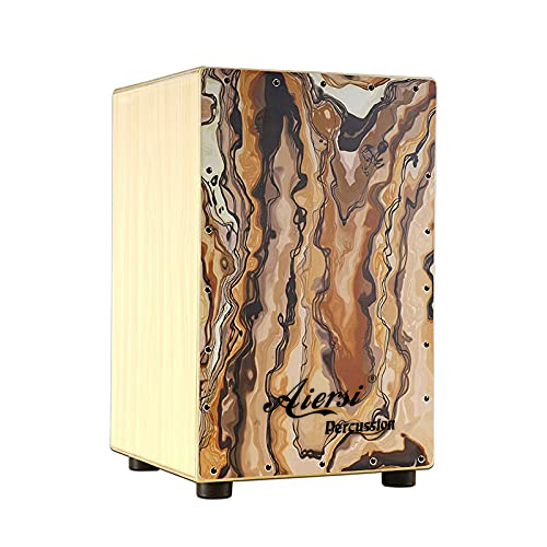 Cajon in Legno Colorato, Strum - Musical Instrument For Beginners recensione e prezzo