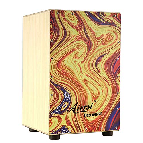 Cajon in Legno Colorato, Strum - Musical Instrument For Beginners recensione e prezzo